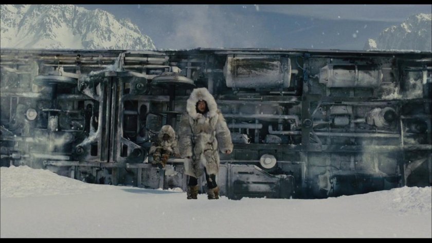 Тильда Суинтон сквозь снег