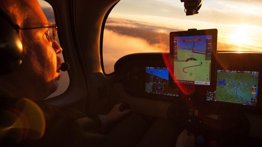 IPAD Pro в самолете