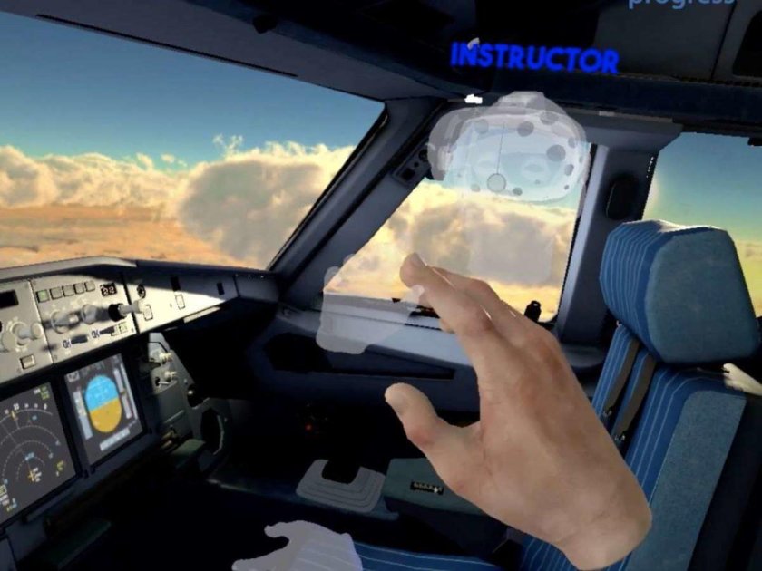 Авиатренажер VR