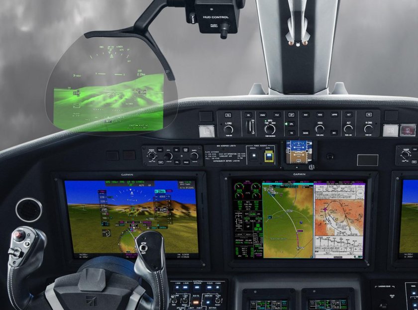 Garmin head up display