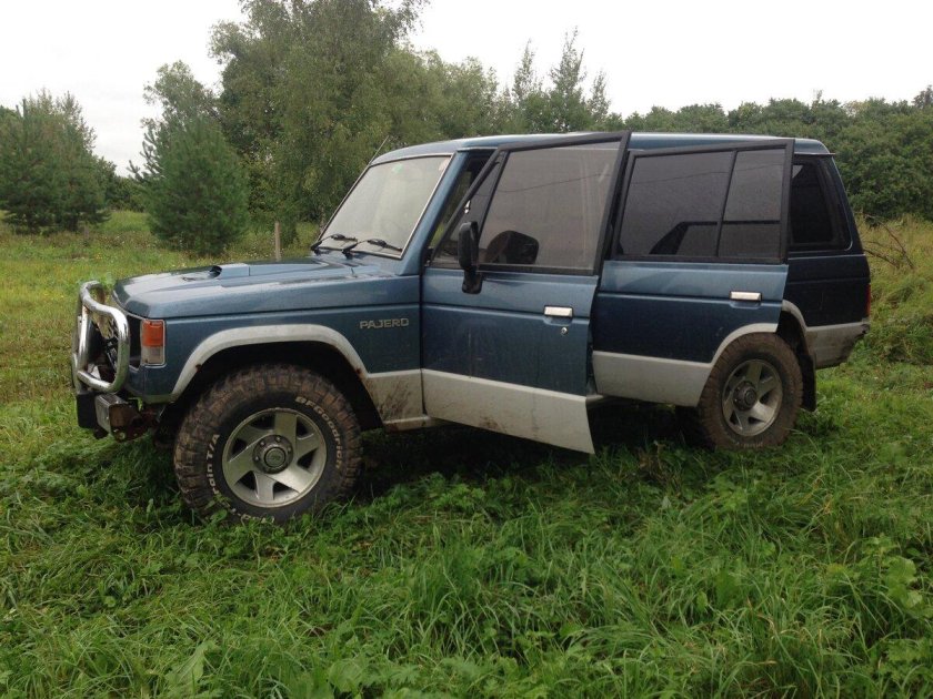 Паджеро 1 на 33 богерах