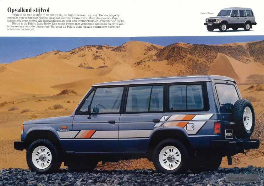Mitsubishi Pajero 1 поколение