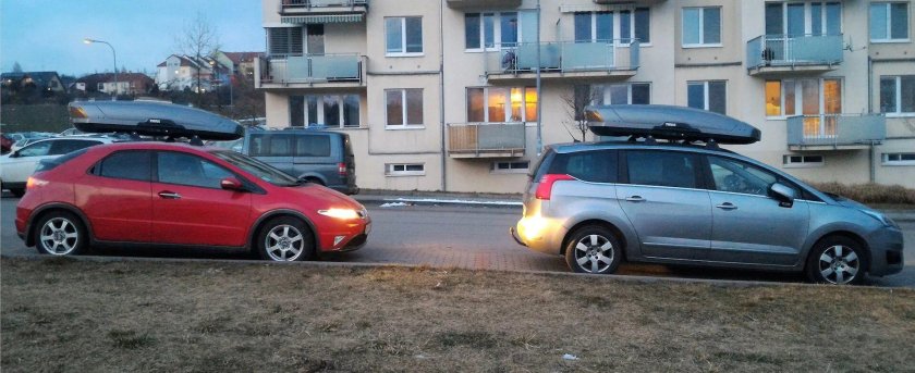 Багажник на крышу Хонда Сивик 5 д