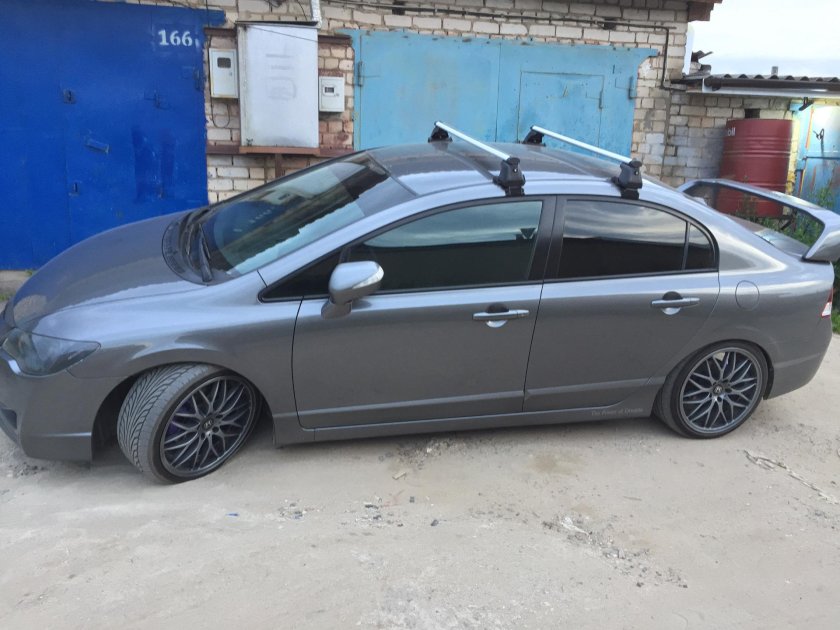 Багажник на крышу Honda Civic 4d