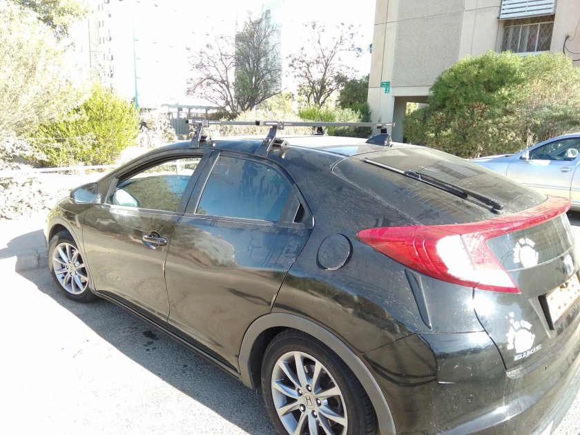 Багажник на крышу Honda Civic 5d