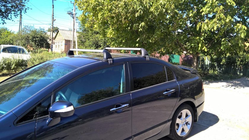 Рейлинги Honda Civic 4d