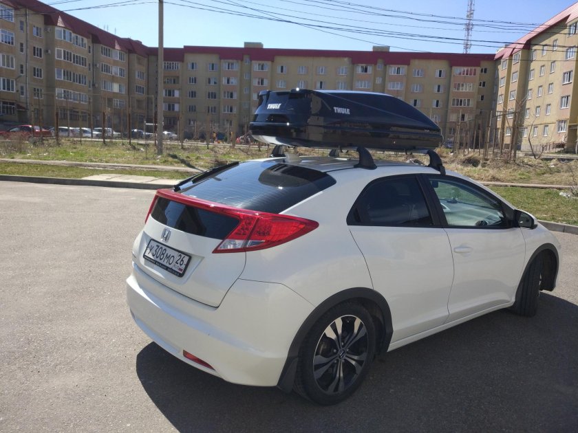 Багажник на крышу Honda Civic 5d