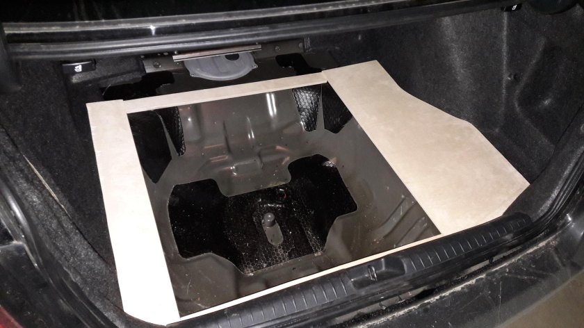 Фальшпол Honda Civic 4d