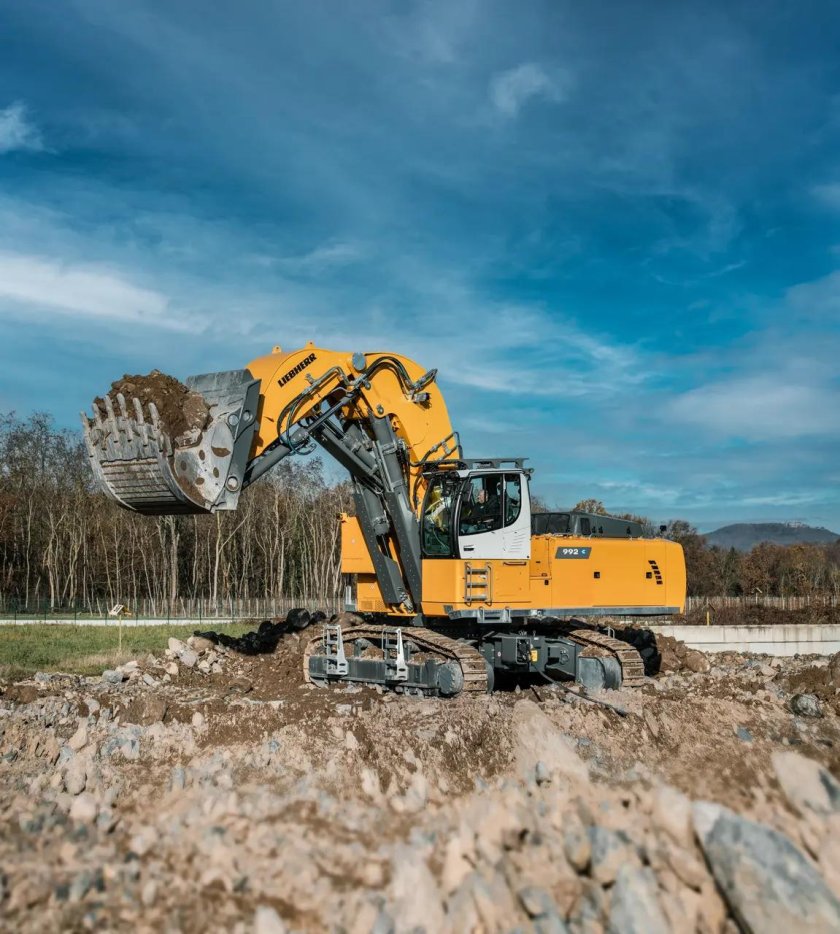 Либхер 976 экскаватор