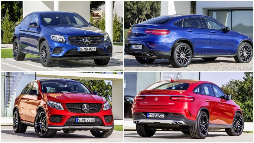 Мерседес GLC И GLE