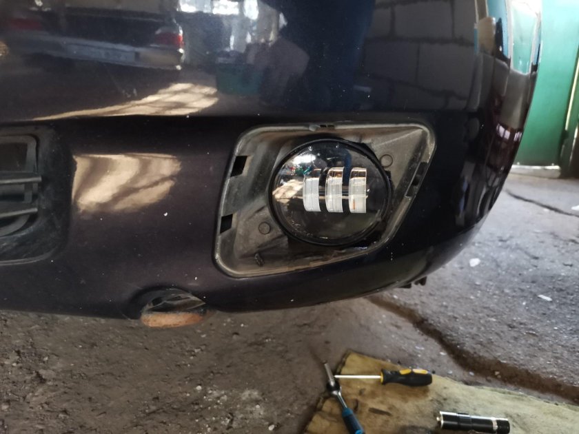 Led ПТФ Калина 1