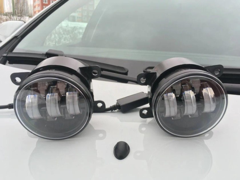 Диодные ПТФ "Sal-man" 7 линз