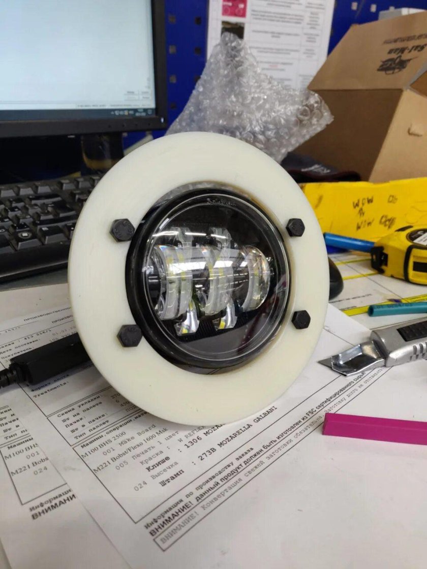 Переделка туманок