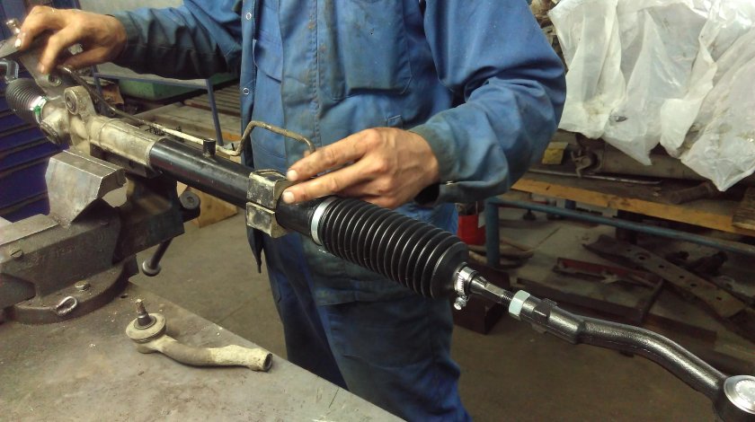 Восстановленную рулевую рейку