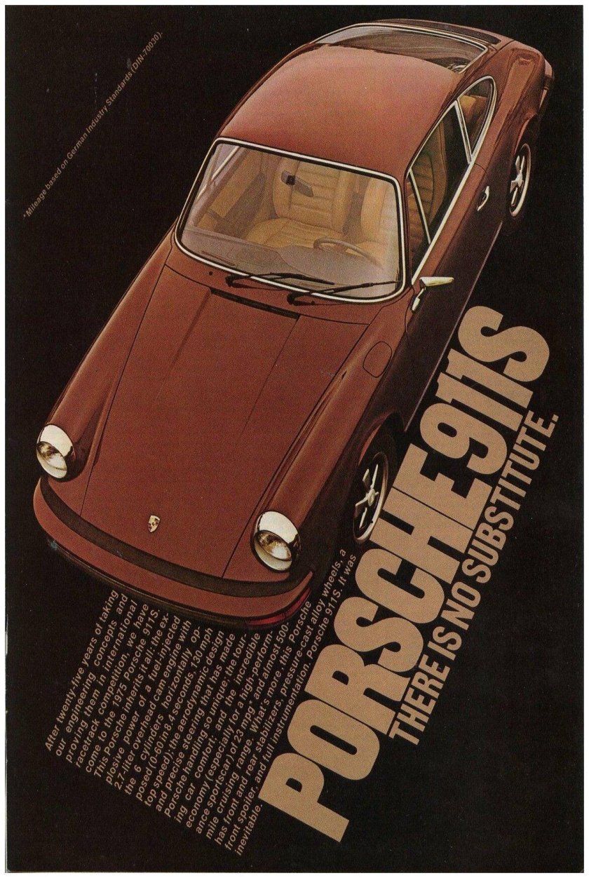 Плакат Porsche