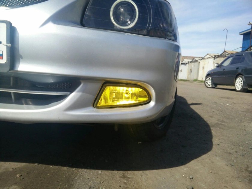 Led туманки Хендай акцент