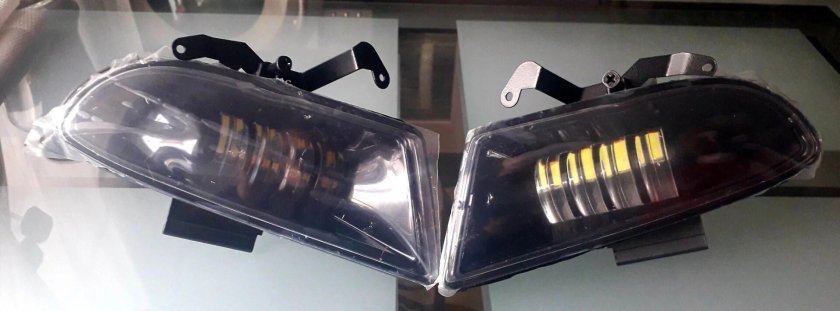 Hyundai Accent led ПТФ