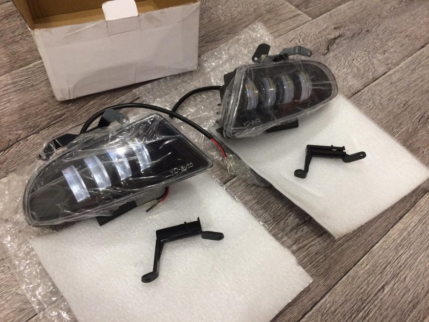 Hyundai Accent led ПТФ