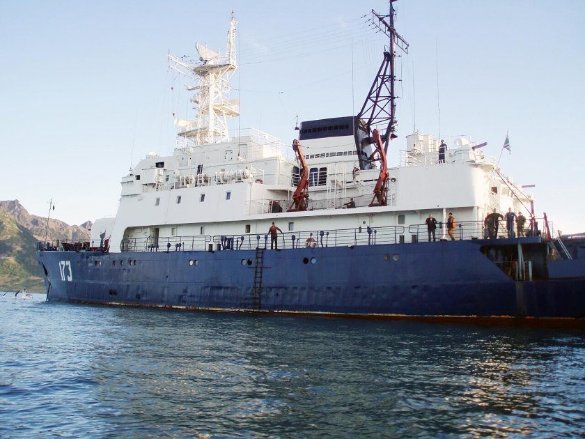 Сторожевым кораблем «Анадырь»