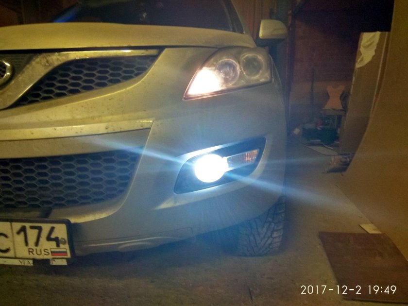 Great Wall Hover h5 диодные противотуманки