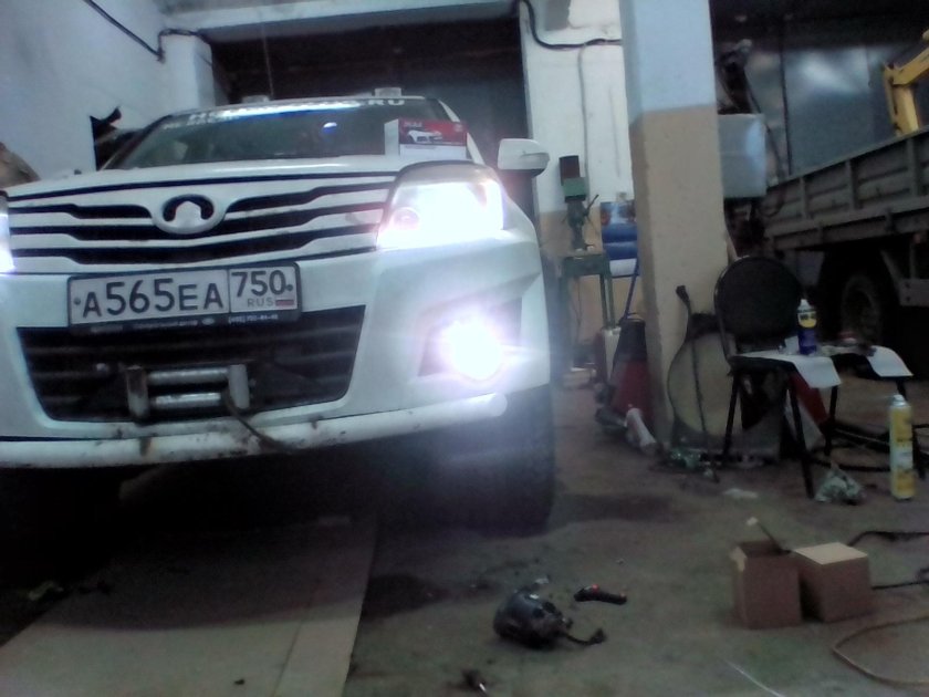 Led противотуманки Ховер н3