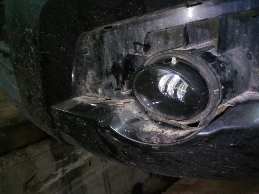 Led ПТФ на Ховер н3