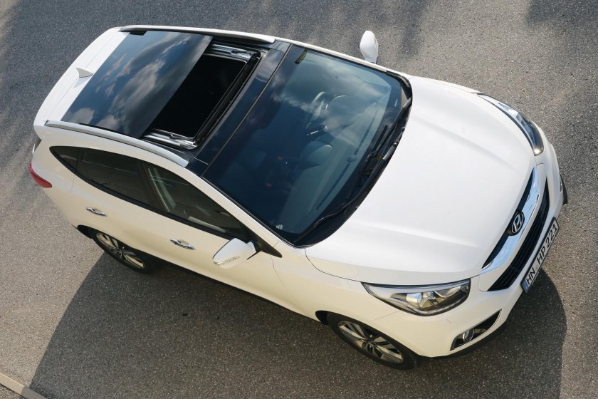 Панорамная крыша Hyundai ix35