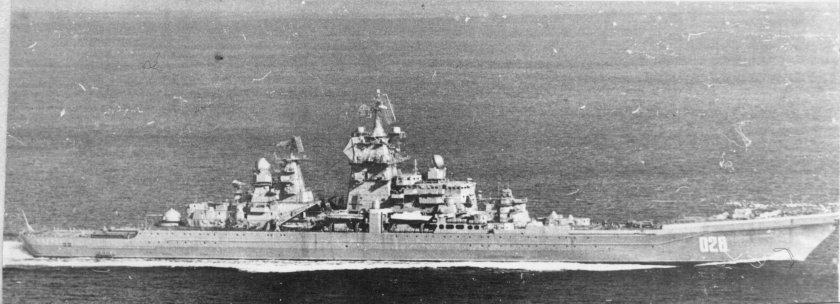 Экипаж крейсера Фрунзе 1987