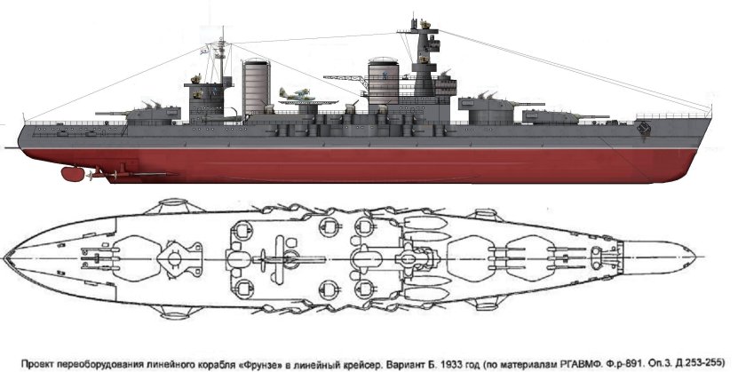 Линкор Михаил Фрунзе Полтава