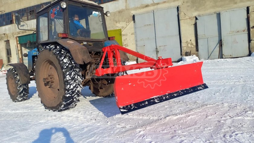 Задний отвал на МТЗ 82