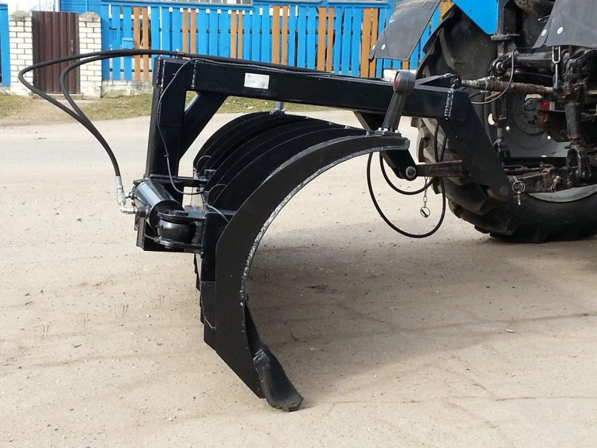 Задний отвал на МТЗ 82