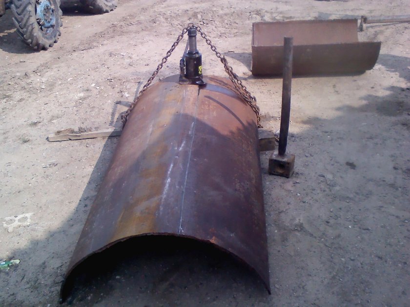 Лопата отвал на трактор т 40