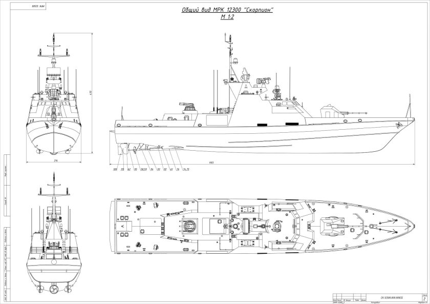 Ракетно-артиллерийский катер проекта 20970 «Катран»
