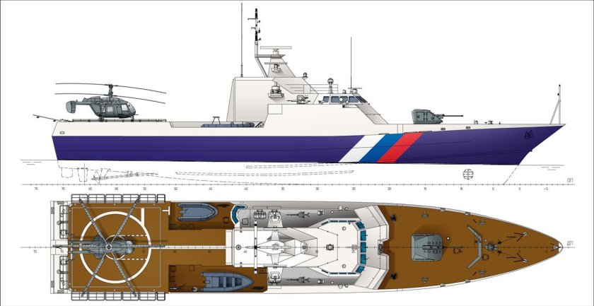 Катер Катран пр 20970