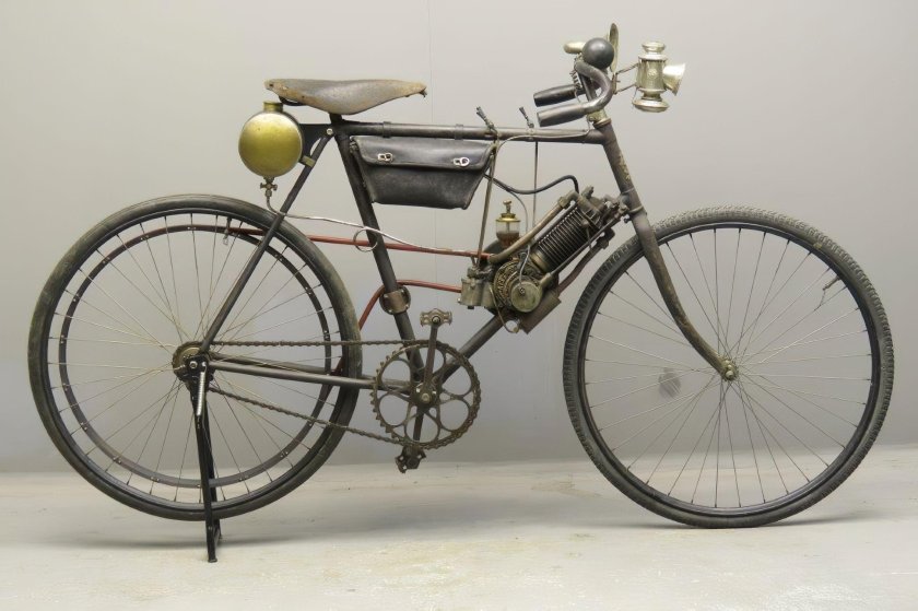 Старинные велосипеды с мотором