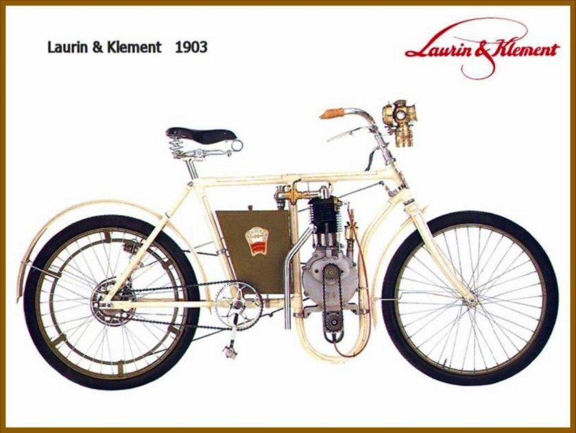 Первый мотоцикл Laurin &amp; Klement