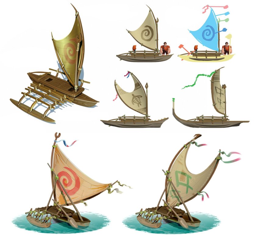 Моана каноэ