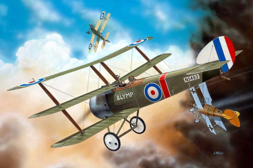 Сборная модель Revell Sopwith Triplane (04187) 1:72