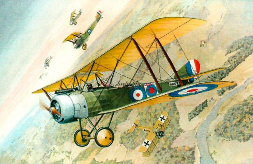 Сборная модель самолета Сопвич
