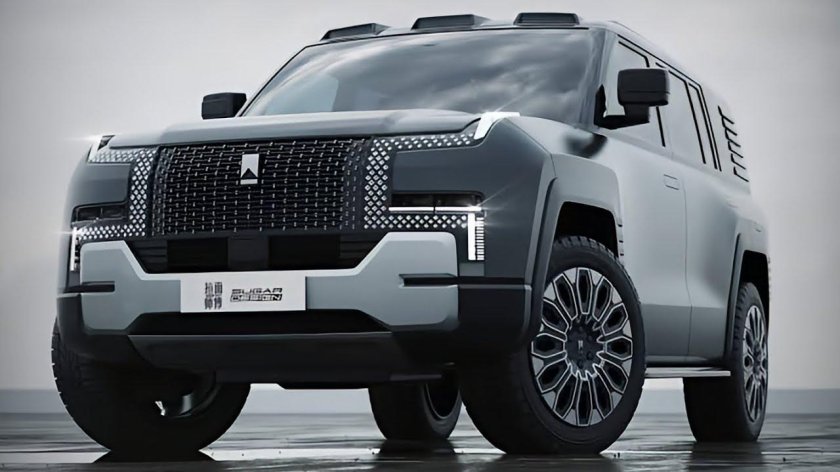 Yangwang u8 внедорожник