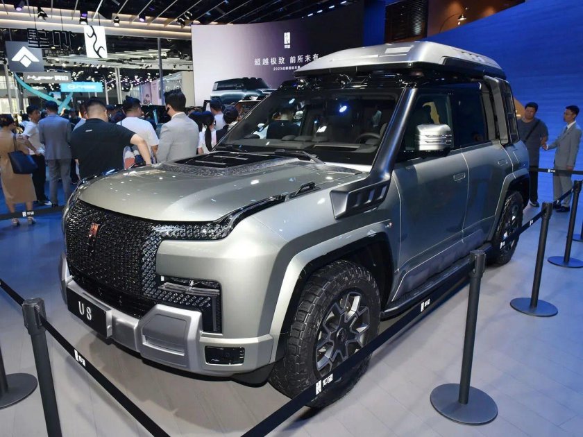 Yangwang u8 внедорожник