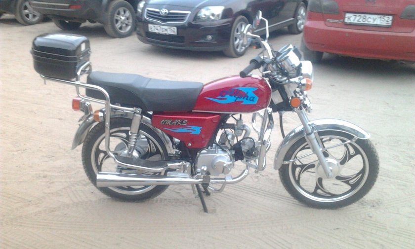 Мопед Альфа 72сс