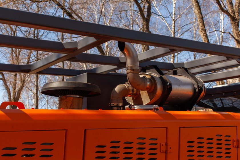 Мульчер для расчистки просек ЛЭП