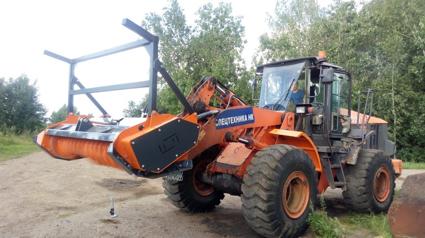 Амкодор мульчер самоходный