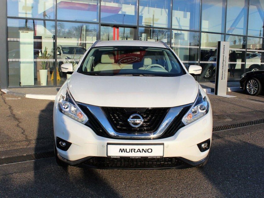 Ниссан Мурано 2022 белый