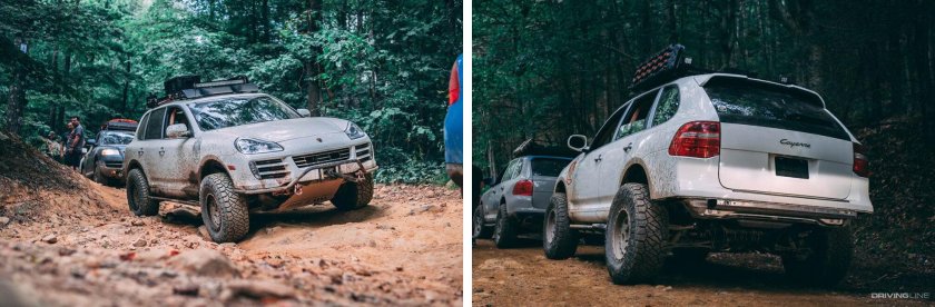 Порше Кайен офф роуд