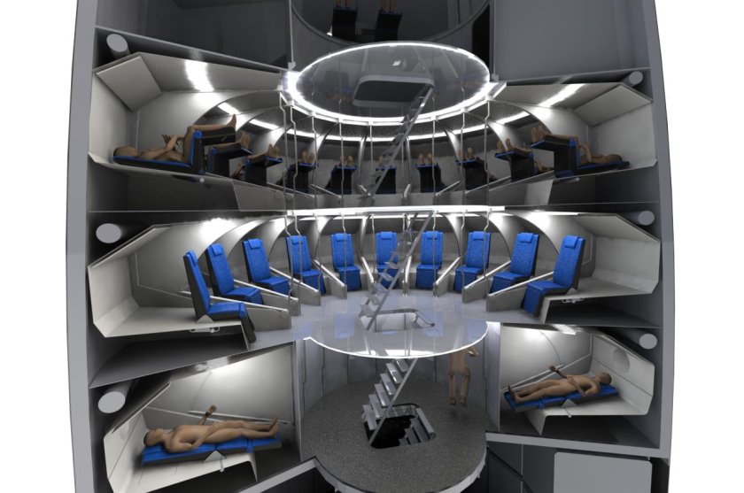 Starship Interior SPACEX