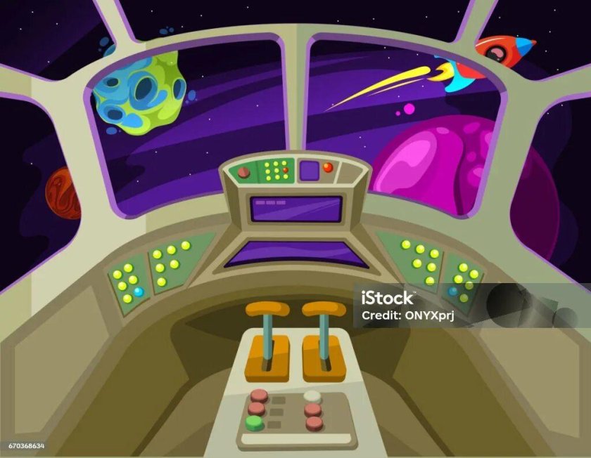 Салон космического корабля