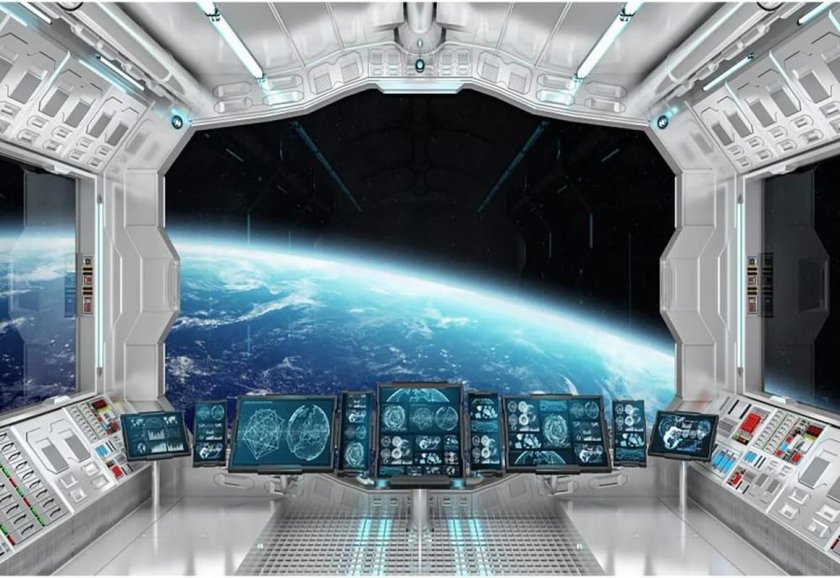 Космический корабль внутри