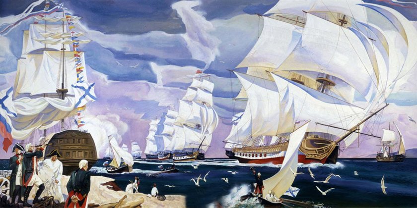 Черноморский флот Азовская флотилия 1783